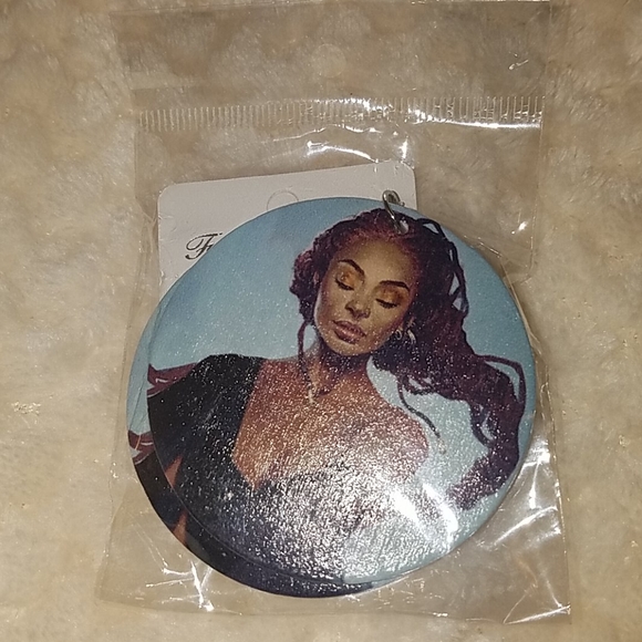 Wooden Earrings, New - Picture 1 of 2